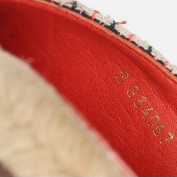 🆕Chanel CC Tweed espadrilles slides,in Box - Picture 9 of 9